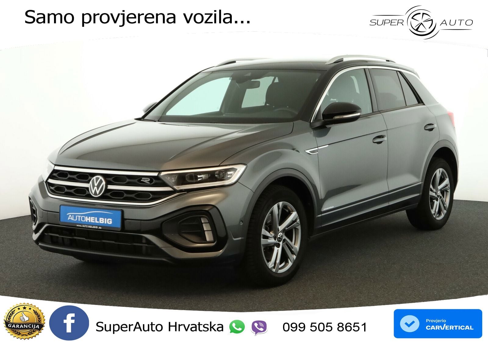 Volkswagen T-Roc I 2.0 TDI (150 KS) DSG LED+GR SJED+ACC
