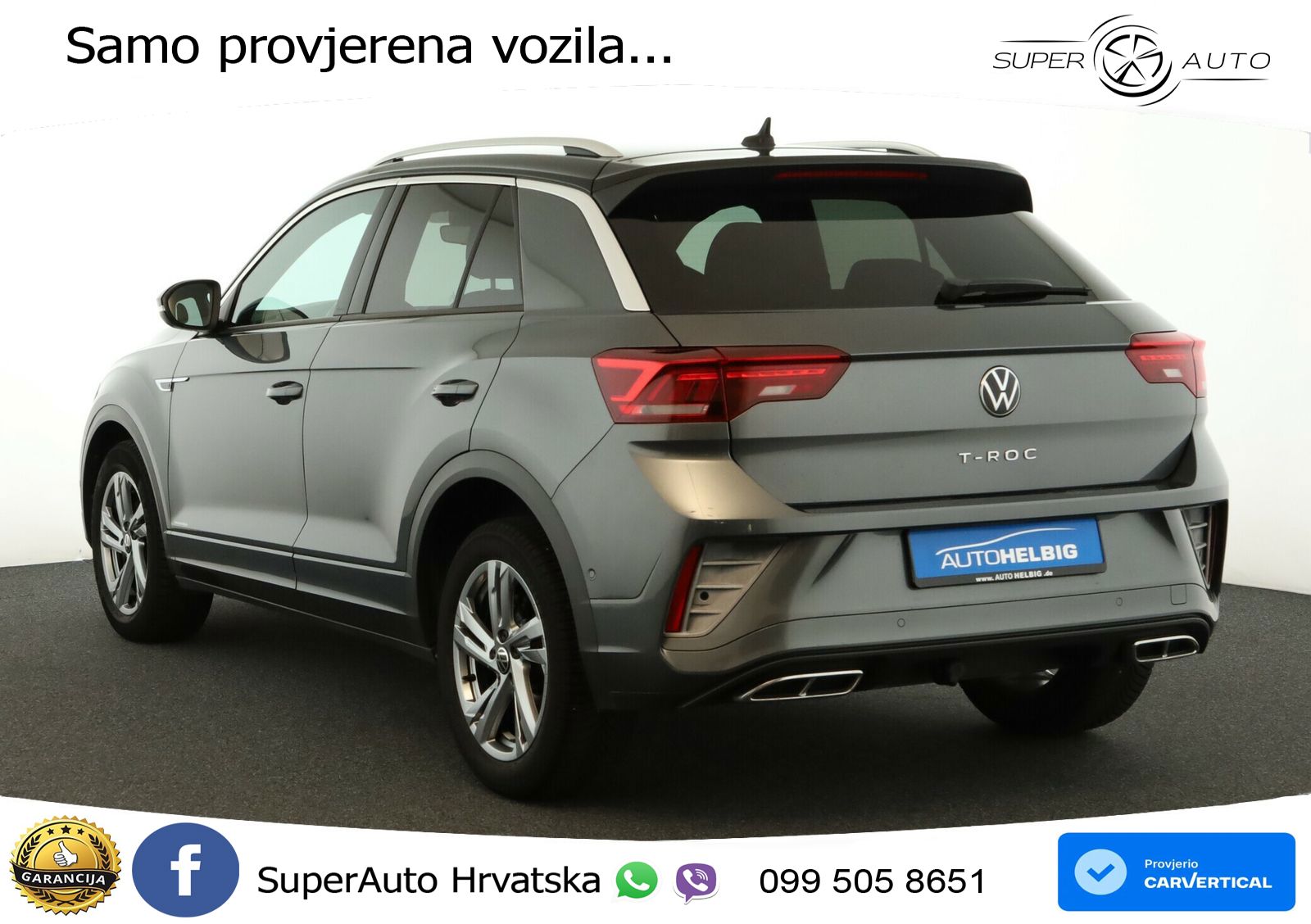 Volkswagen T-Roc I 2.0 TDI (150 KS) DSG LED+GR SJED+ACC