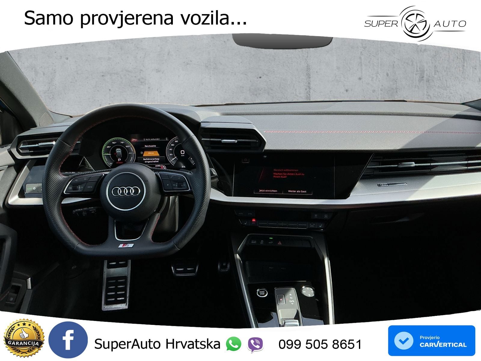 Audi A3 45 TFSIe (245 KS) S tronic S line