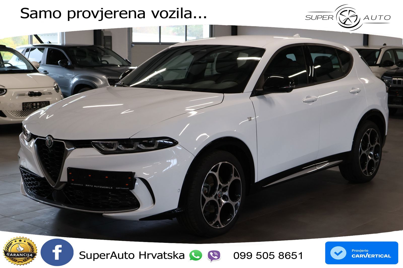 Alfa Romeo Tonale 1.6 VGT-D (130 KS) TCT LED+GR SJED+ACC
