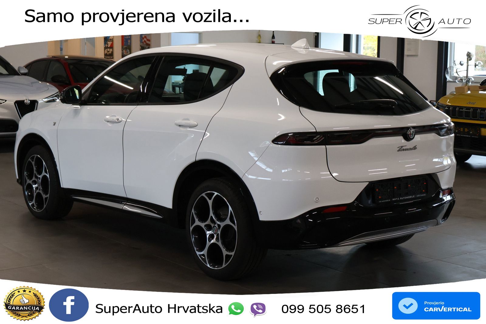 Alfa Romeo Tonale 1.6 VGT-D (130 KS) TCT LED+GR SJED+ACC