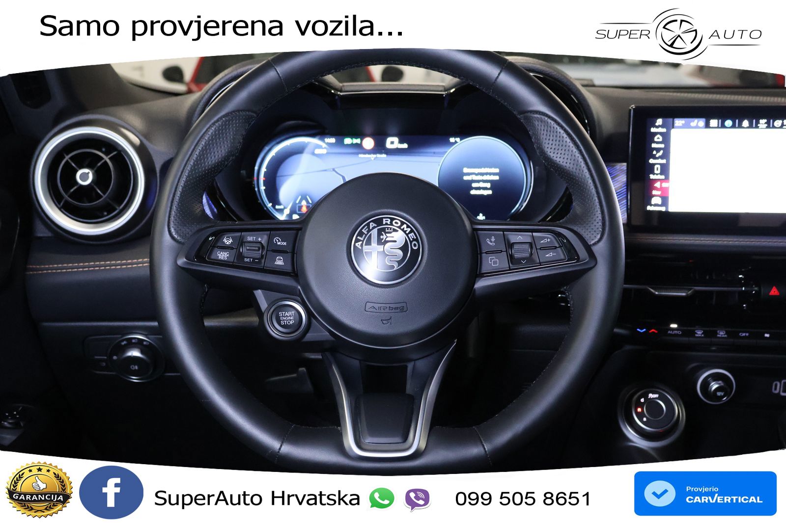 Alfa Romeo Tonale 1.6 VGT-D (130 KS) TCT LED+GR SJED+ACC