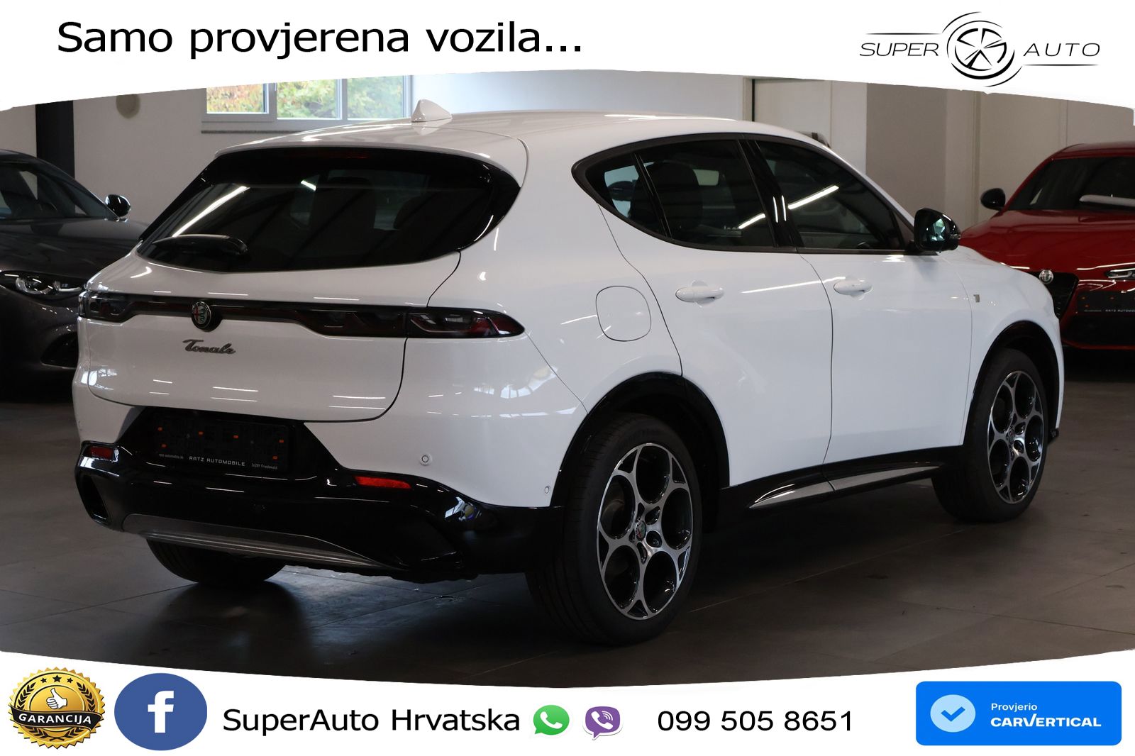 Alfa Romeo Tonale 1.6 VGT-D (130 KS) TCT LED+GR SJED+ACC