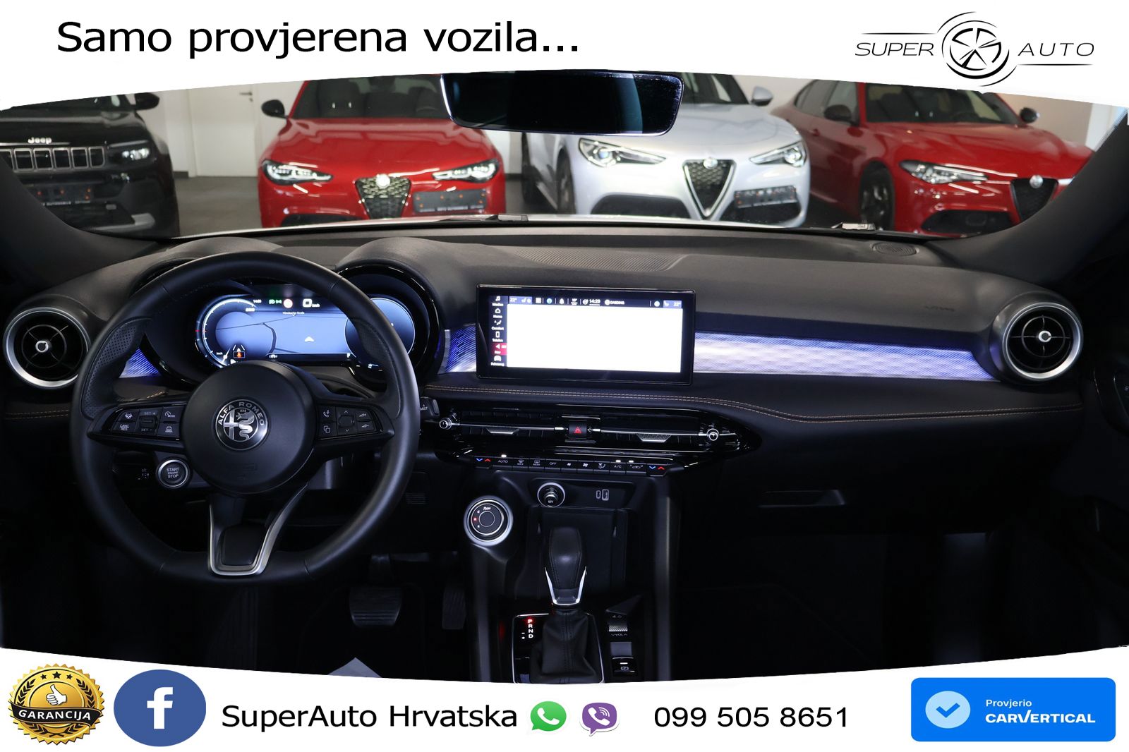 Alfa Romeo Tonale 1.6 VGT-D (130 KS) TCT LED+GR SJED+ACC