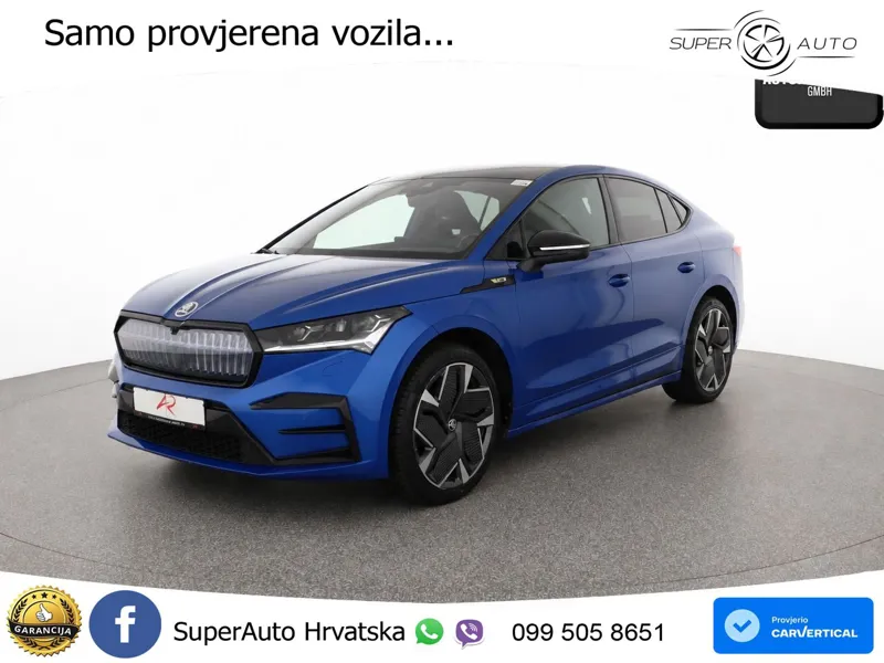 Škoda Enyaq Coupe iV RS 82 kWh (299 KS) AWD MATRIX+GR SJED+KAM
