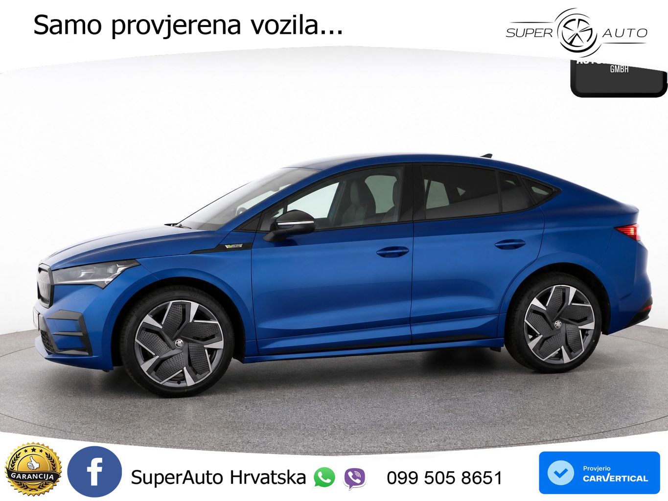 Škoda Enyaq Coupe iV RS 82 kWh (299 KS) AWD MATRIX+GR SJED+KAM