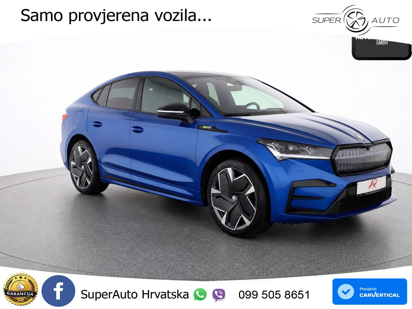 Škoda Enyaq Coupe iV RS 82 kWh (299 KS) AWD MATRIX+GR SJED+KAM