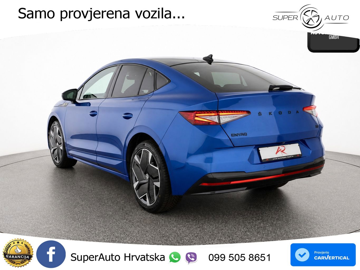 Škoda Enyaq Coupe iV RS 82 kWh (299 KS) AWD MATRIX+GR SJED+KAM