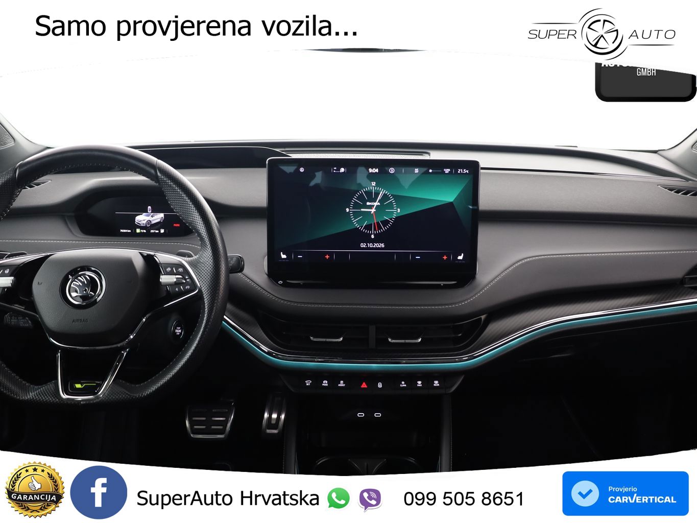 Škoda Enyaq Coupe iV RS 82 kWh (299 KS) AWD MATRIX+GR SJED+KAM