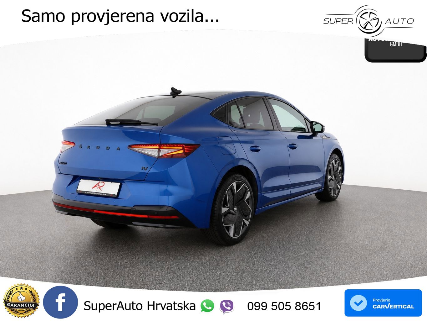 Škoda Enyaq Coupe iV RS 82 kWh (299 KS) AWD MATRIX+GR SJED+KAM