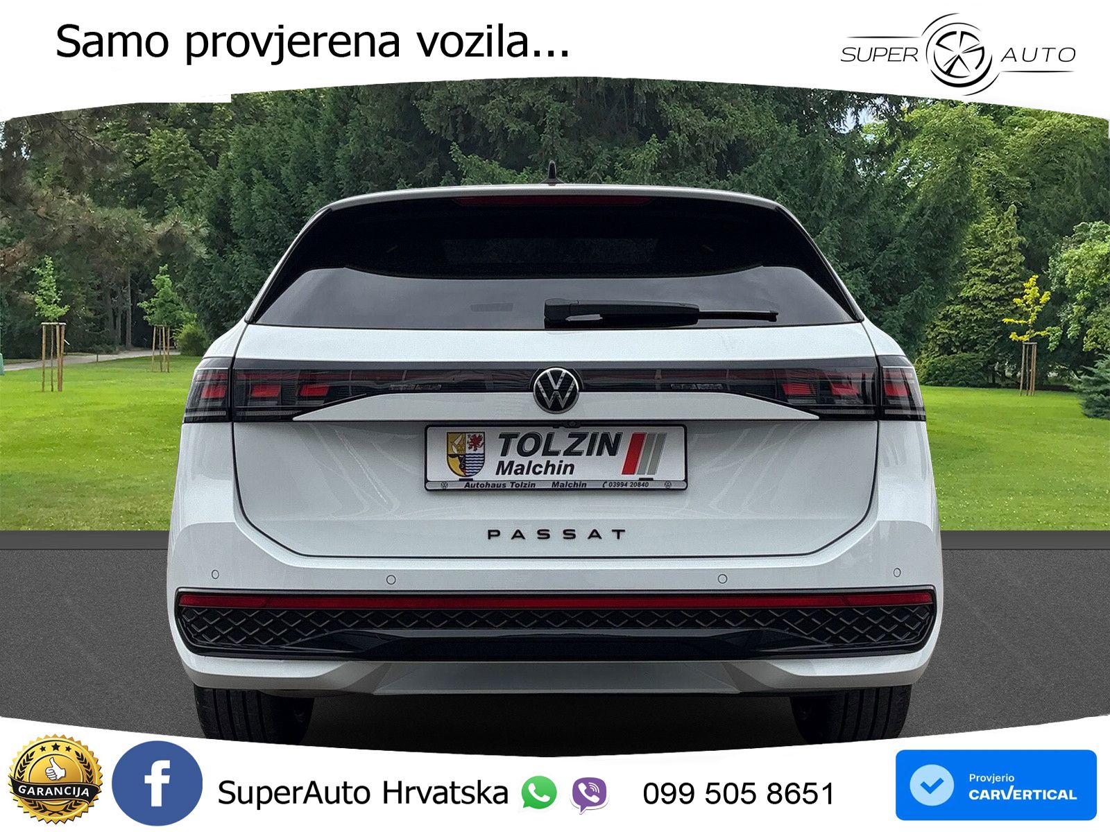 Volkswagen Passat Variant 2.0 TDI (193 KS) 4MOTION DSG R-Line LED+GR SJED+ACC