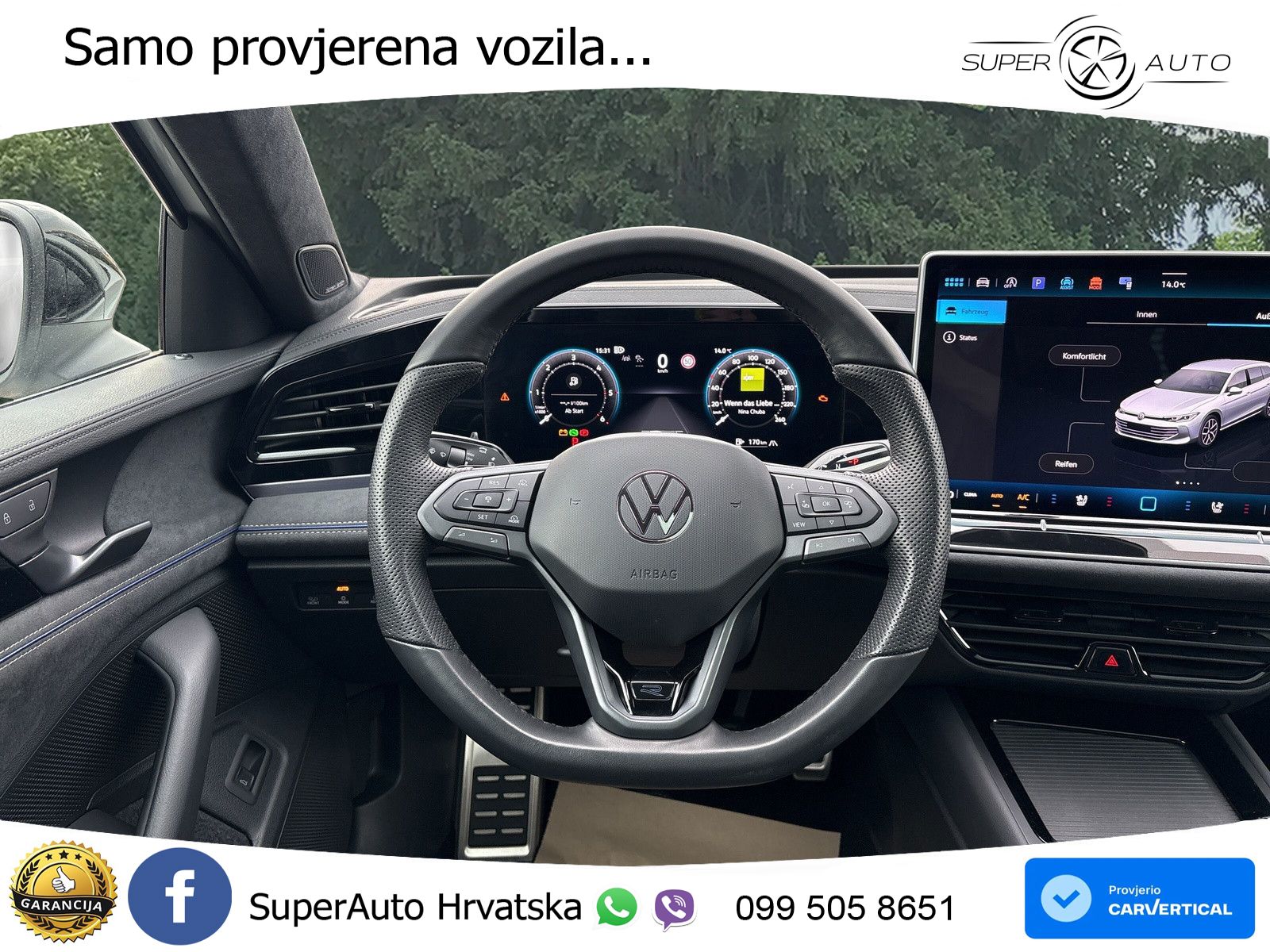 Volkswagen Passat Variant 2.0 TDI (193 KS) 4MOTION DSG R-Line LED+GR SJED+ACC