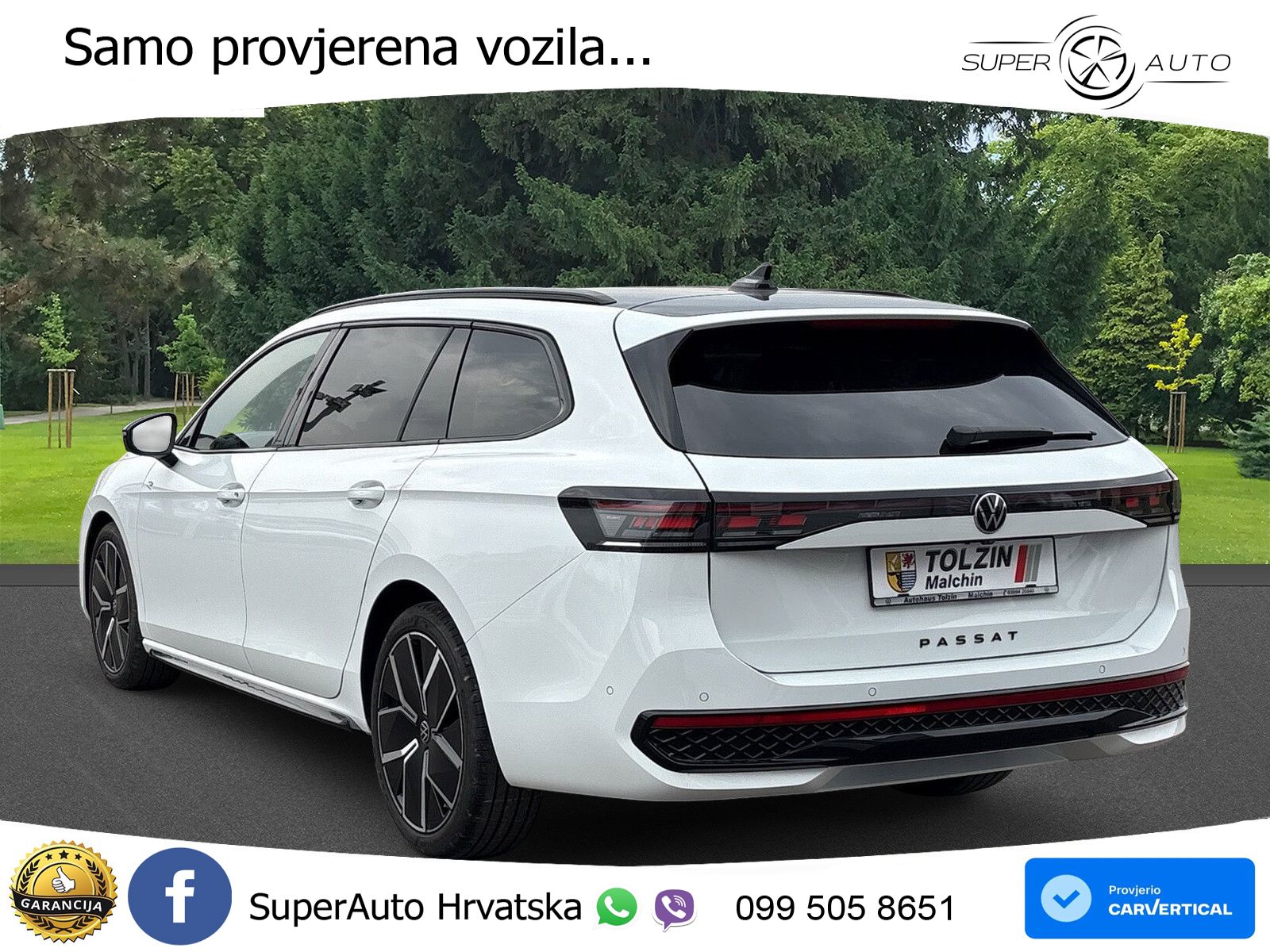 Volkswagen Passat Variant 2.0 TDI (193 KS) 4MOTION DSG R-Line LED+GR SJED+ACC