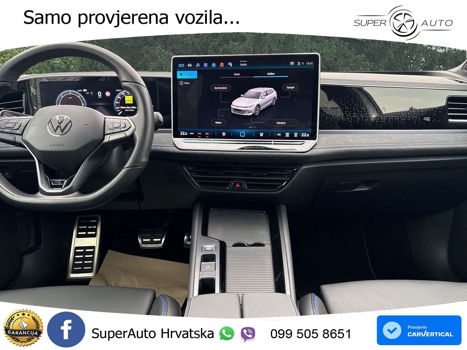 Volkswagen Passat Variant 2.0 TDI (193 KS) 4MOTION DSG R-Line LED+GR SJED+ACC