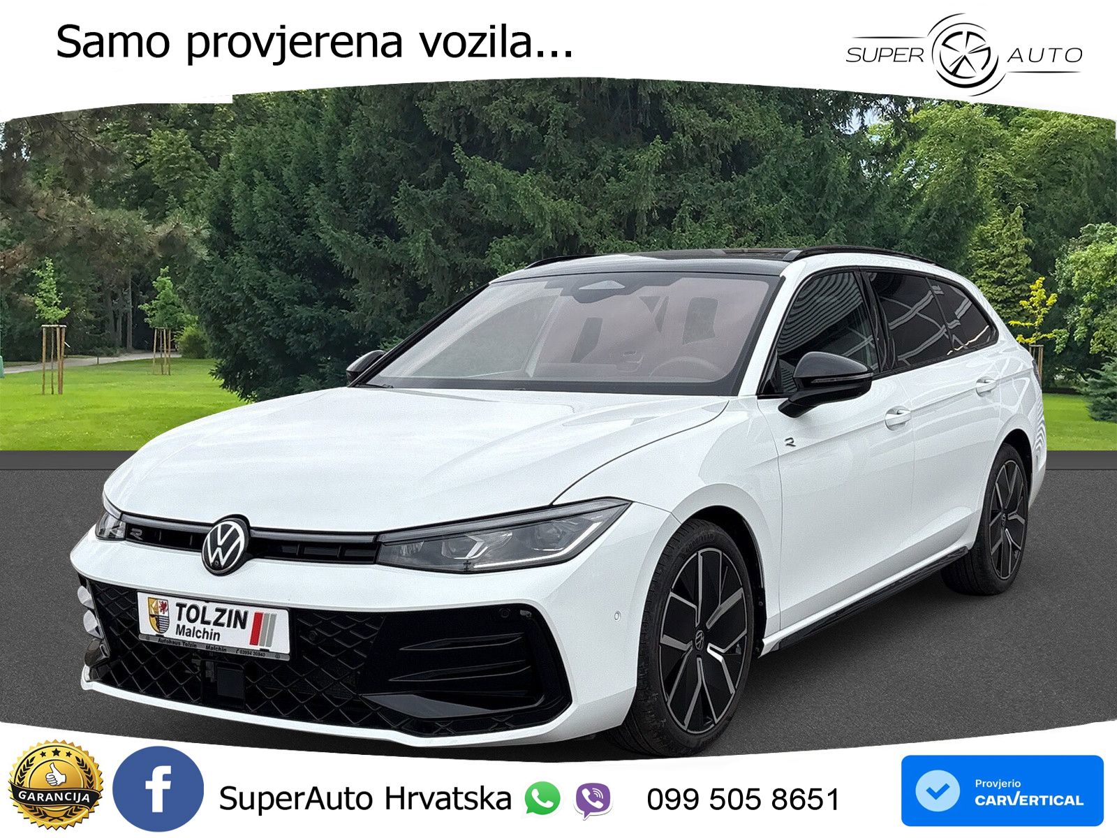 Volkswagen Passat Variant 2.0 TDI (193 KS) 4MOTION DSG R-Line LED+GR SJED+ACC