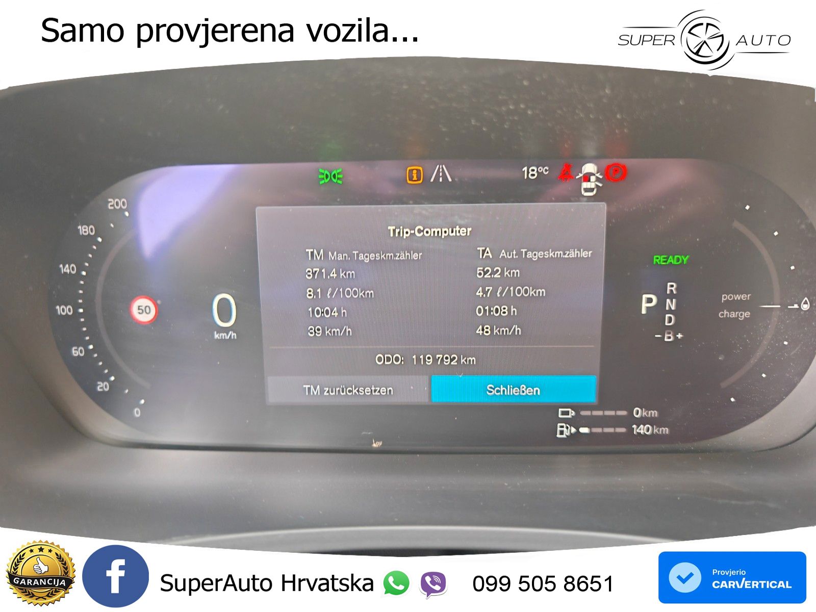 Volvo V90 Recharge T6 AWD Geartronic LED+GR SJED+ACC