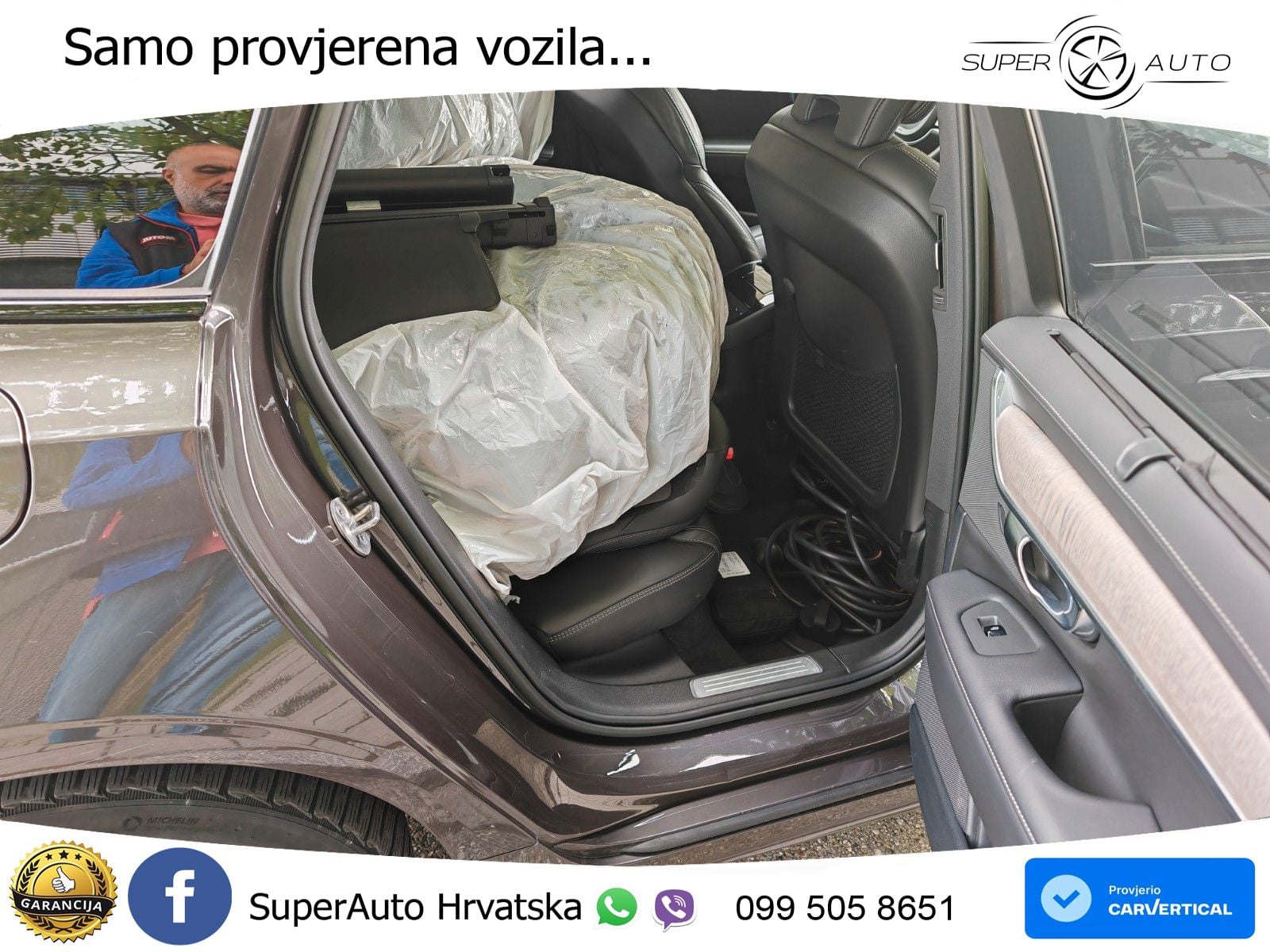 Volvo V90 Recharge T6 AWD Geartronic LED+GR SJED+ACC
