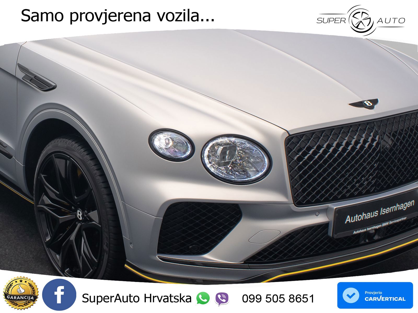 Bentley Bentayga Speed 4.0 V8 (650 KS) AWD Automatic