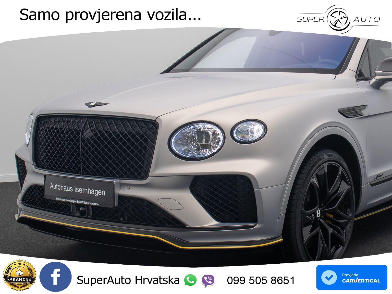 Bentley Bentayga Speed 4.0 V8 (650 KS) AWD Automatic