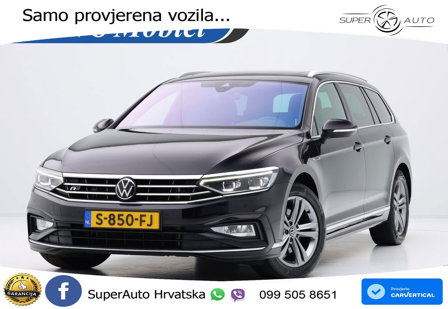 Volkswagen Passat Variant 1.5 TSI (150 KS) DSG ACT Business MATRIX+GR SJED+KAM