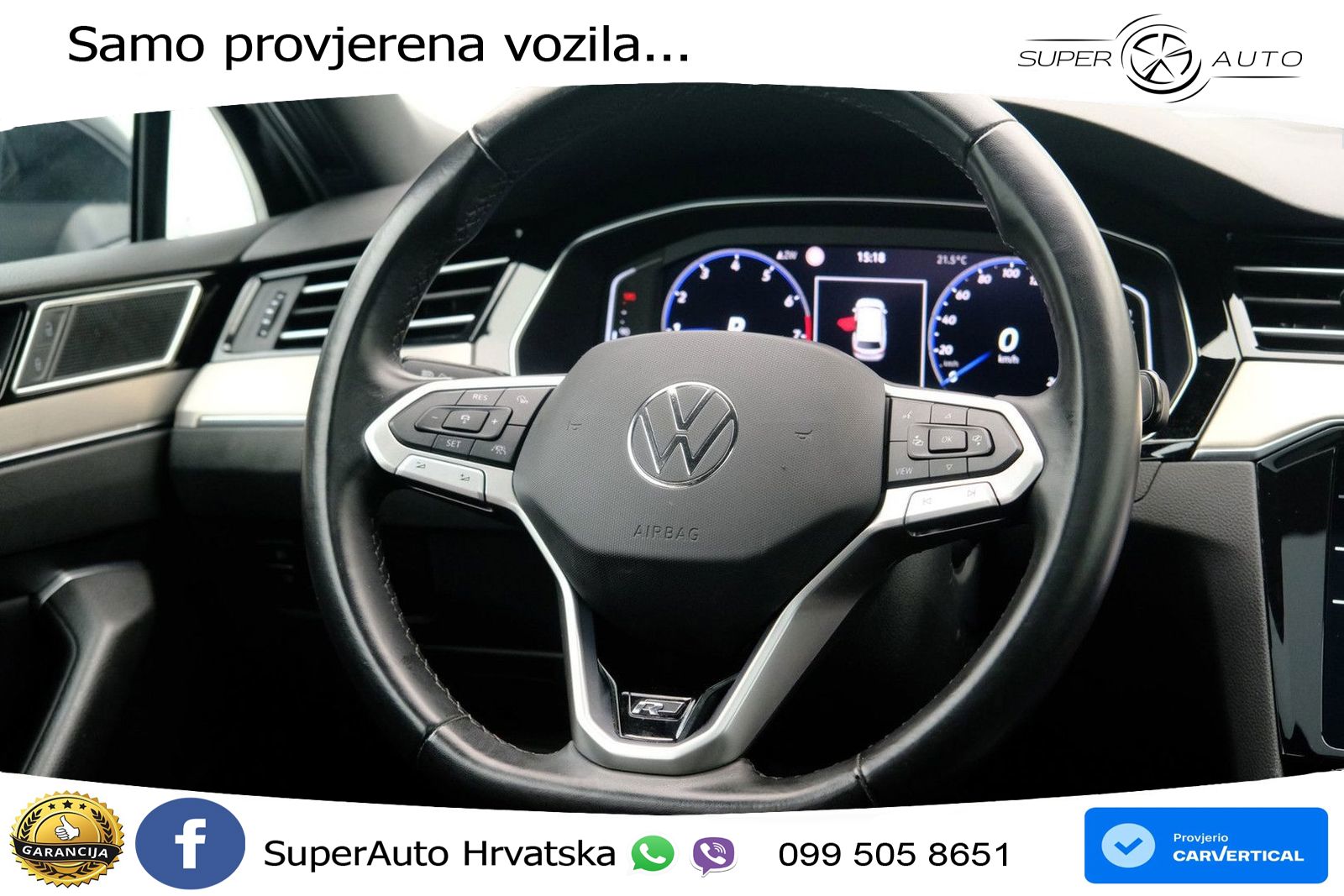 Volkswagen Passat Variant 1.5 TSI (150 KS) DSG ACT Business MATRIX+GR SJED+KAM