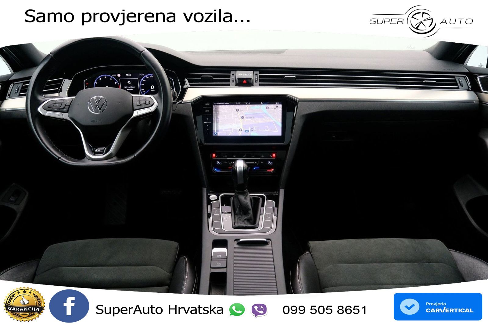 Volkswagen Passat Variant 1.5 TSI (150 KS) DSG ACT Business MATRIX+GR SJED+KAM