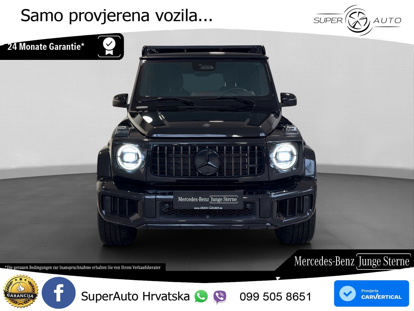 Mercedes AMG G 63 Long V8 (585 KS) 4MATIC 9G-TRONIC AMG SPEEDSHIFT TCT Superior LED+GR SJED+ACC