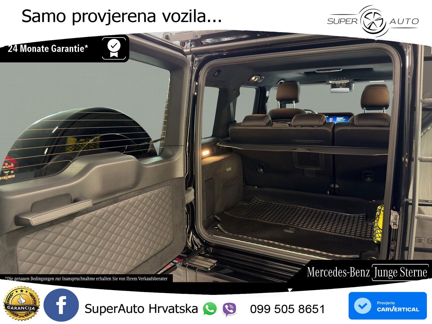 Mercedes AMG G 63 Long V8 (585 KS) 4MATIC 9G-TRONIC AMG SPEEDSHIFT TCT Superior LED+GR SJED+ACC
