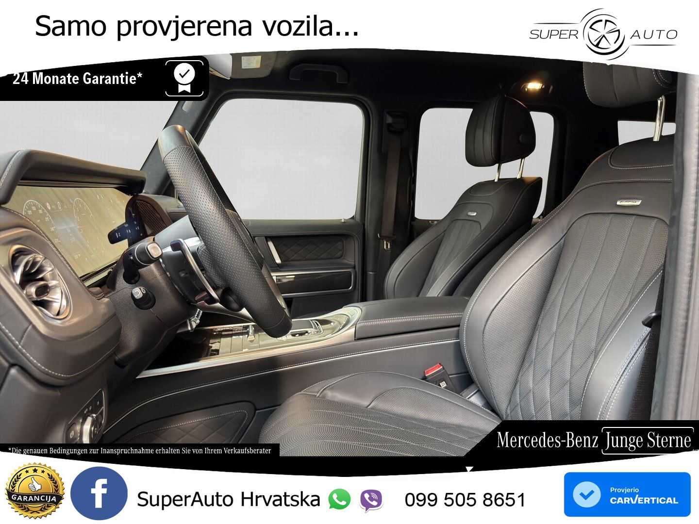 Mercedes AMG G 63 Long V8 (585 KS) 4MATIC 9G-TRONIC AMG SPEEDSHIFT TCT Superior LED+GR SJED+ACC
