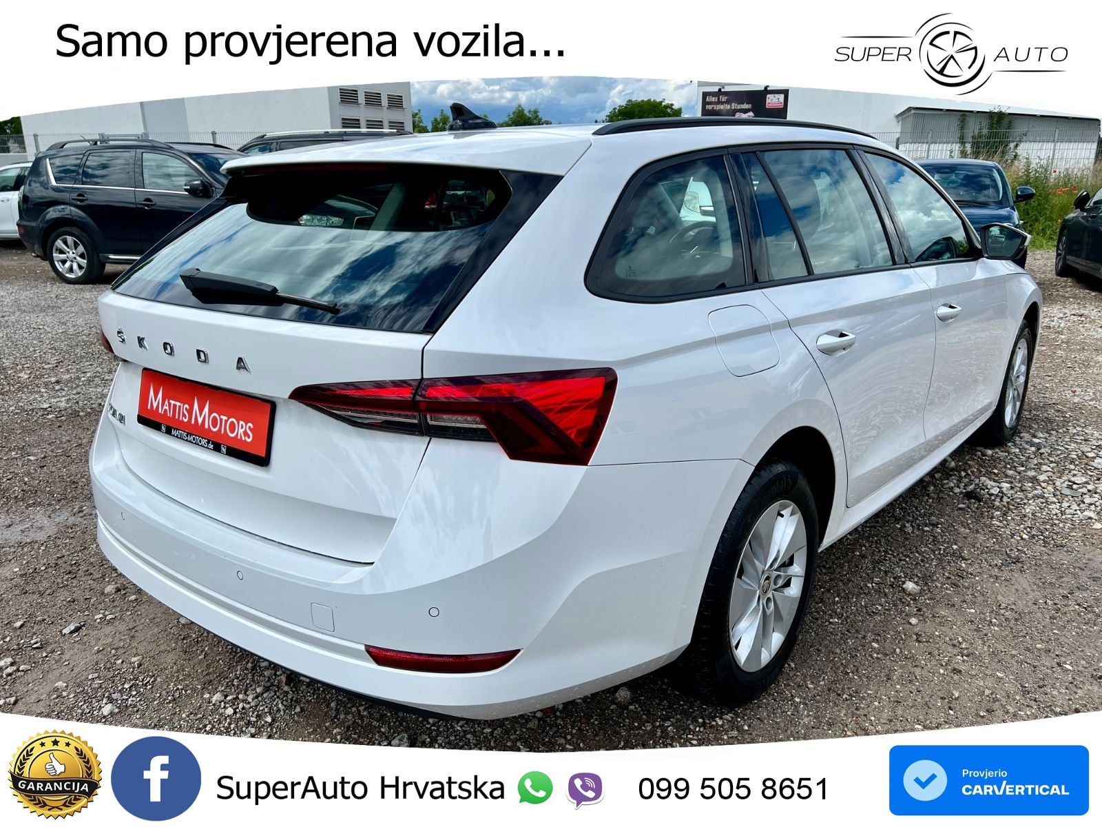 Škoda Octavia Combi 2.0 TDI (150 KS) DSG LED+GR SJED+ACC