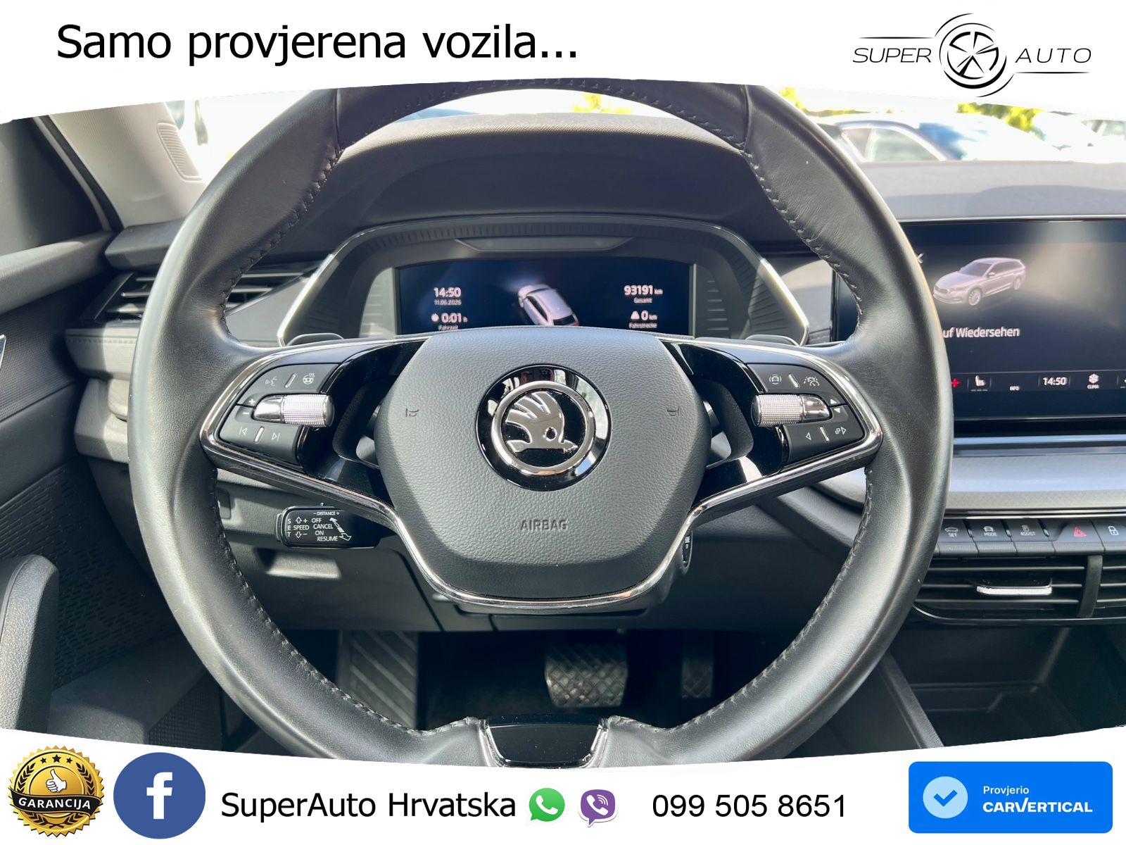 Škoda Octavia Combi 2.0 TDI (150 KS) DSG LED+GR SJED+ACC