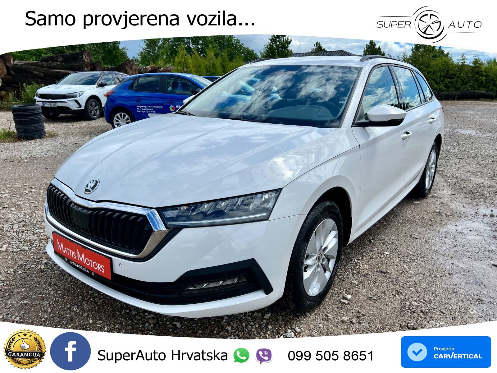 Škoda Octavia Combi 2.0 TDI (150 KS) DSG LED+GR SJED+ACC