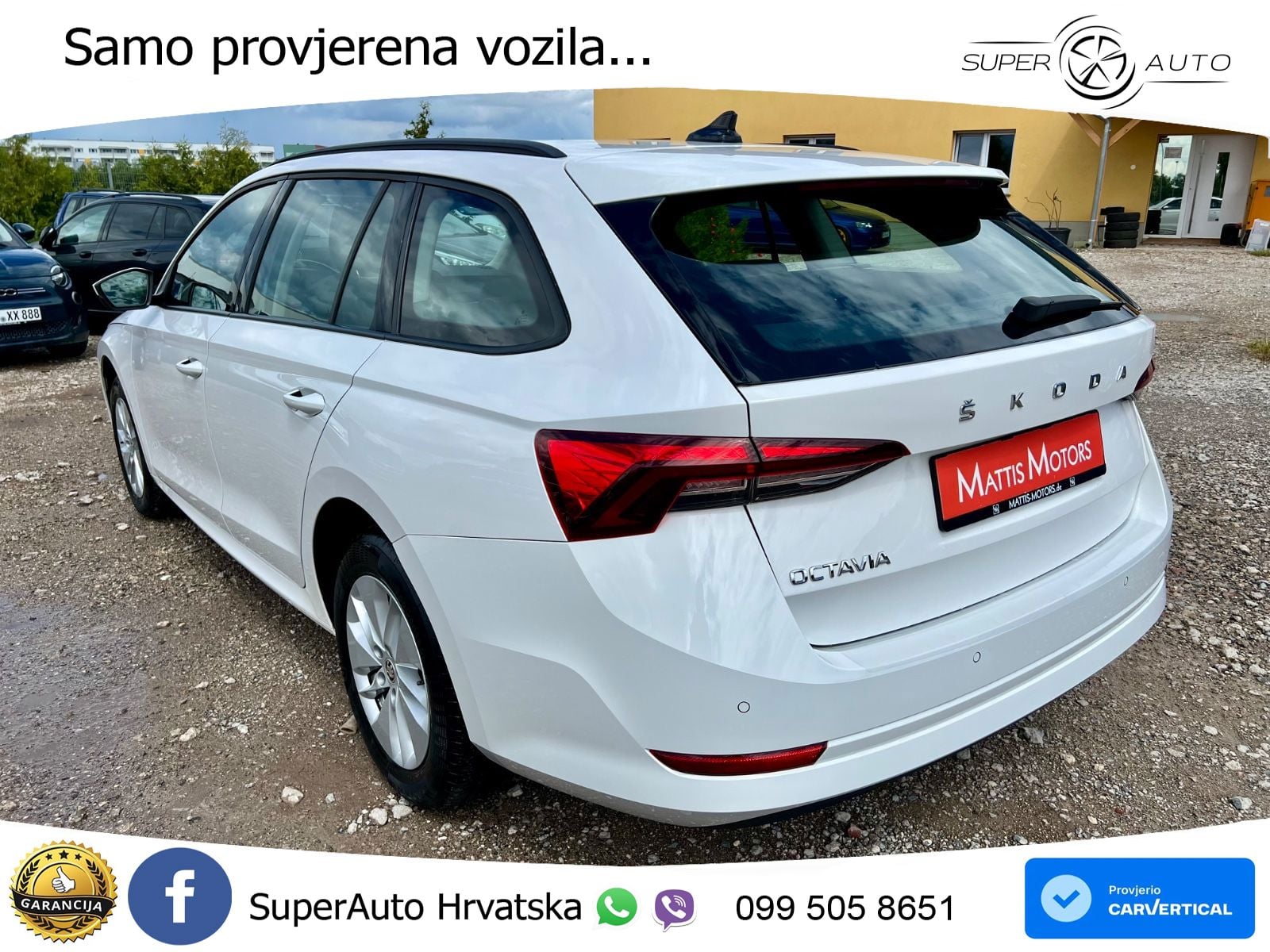 Škoda Octavia Combi 2.0 TDI (150 KS) DSG LED+GR SJED+ACC