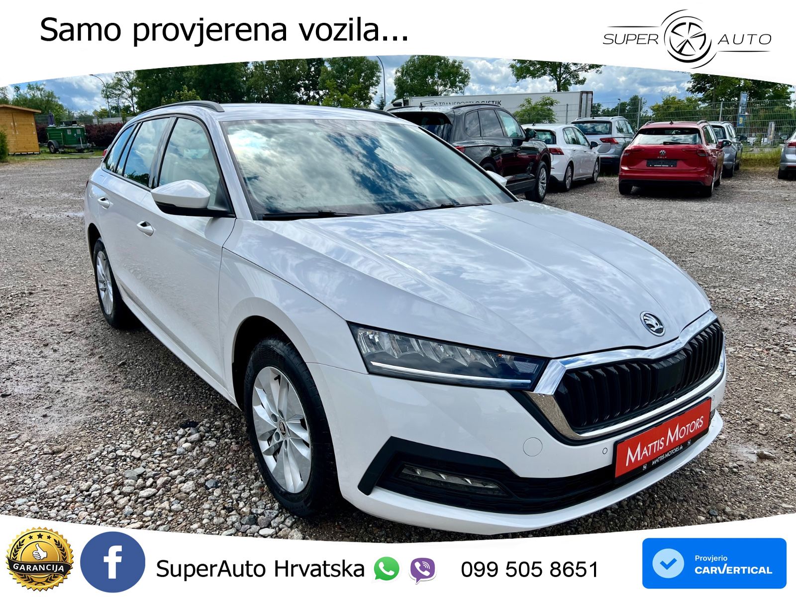 Škoda Octavia Combi 2.0 TDI (150 KS) DSG LED+GR SJED+ACC