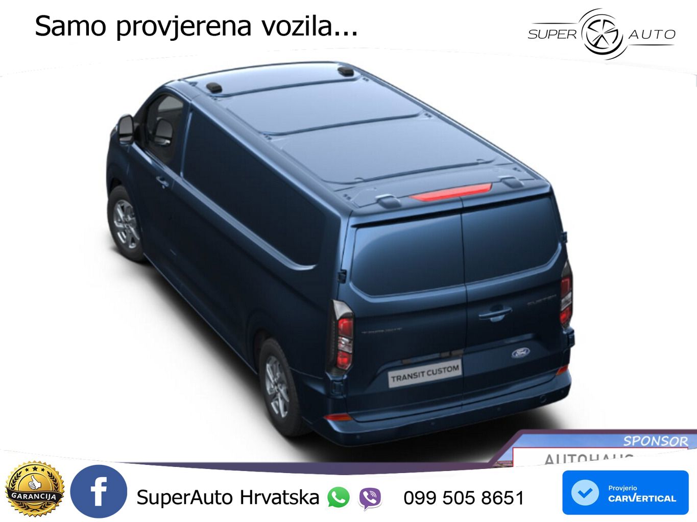 Ford Transit Custom Limited 320L2 LED SHZ UVP-42%* 150 KS
