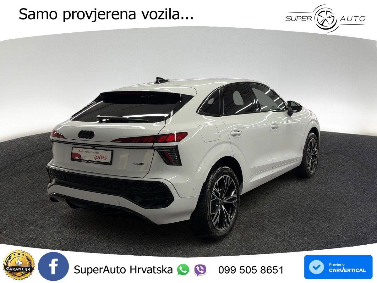 Audi Q3 III Sportback 2.0 TFSI (204 KS) quattro S tronic LED+GR SJED+ACC