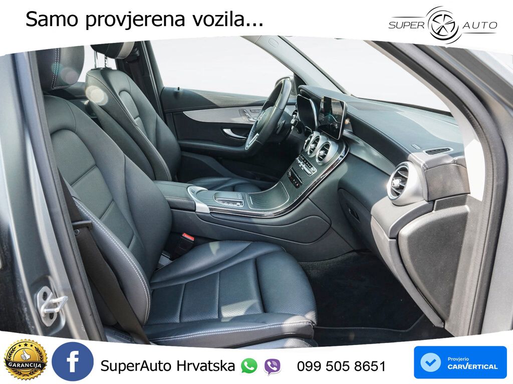 Mercedes GLC 300d (245 KS) 4MATIC G-TRONIC Night paket ACC+HEAD+GR SJED+360+PANO
