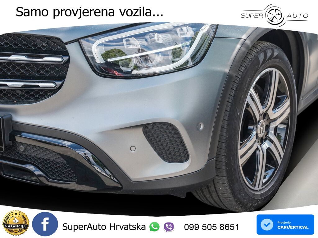 Mercedes GLC 300d (245 KS) 4MATIC G-TRONIC Night paket ACC+HEAD+GR SJED+360+PANO