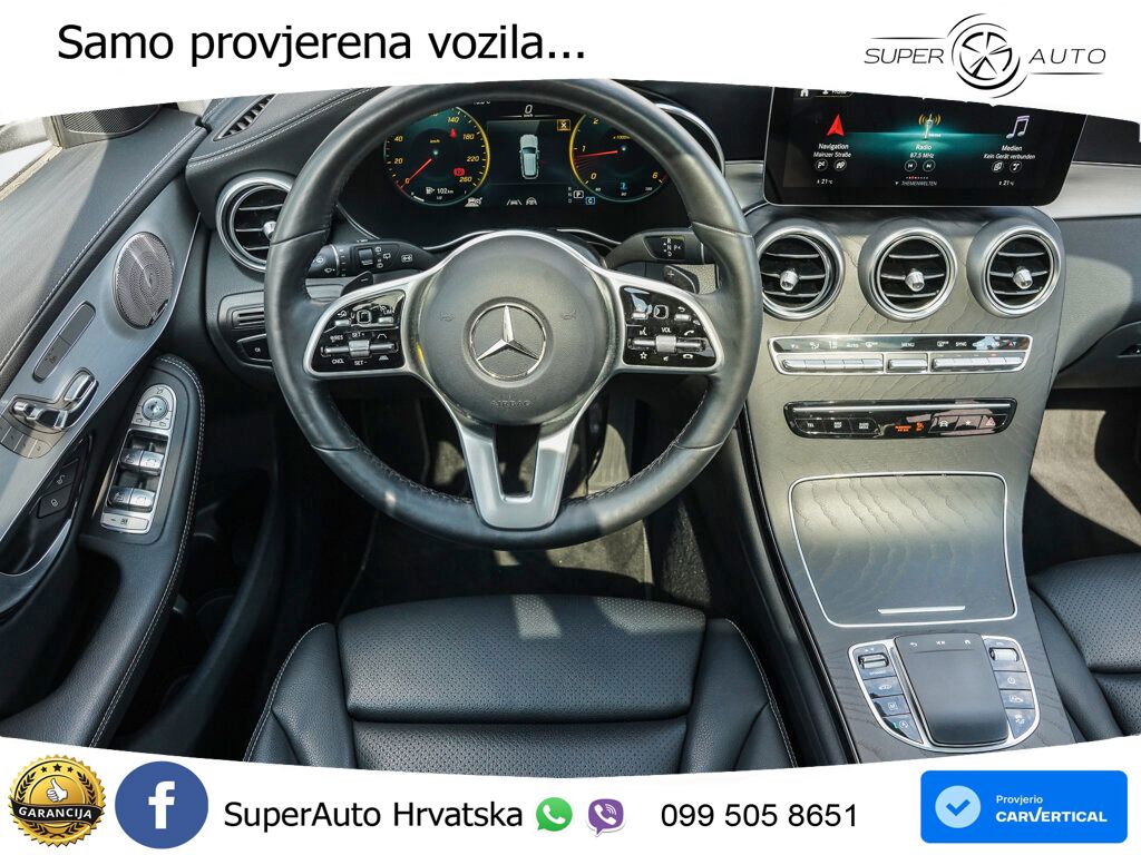 Mercedes GLC 300d (245 KS) 4MATIC G-TRONIC Night paket ACC+HEAD+GR SJED+360+PANO