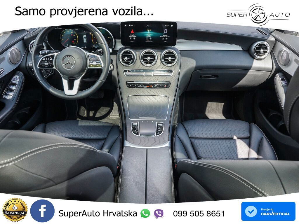 Mercedes GLC 300d (245 KS) 4MATIC G-TRONIC Night paket ACC+HEAD+GR SJED+360+PANO