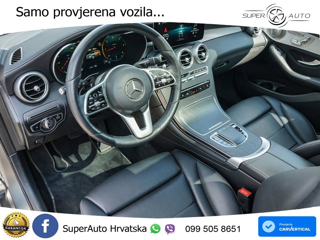 Mercedes GLC 300d (245 KS) 4MATIC G-TRONIC Night paket ACC+HEAD+GR SJED+360+PANO