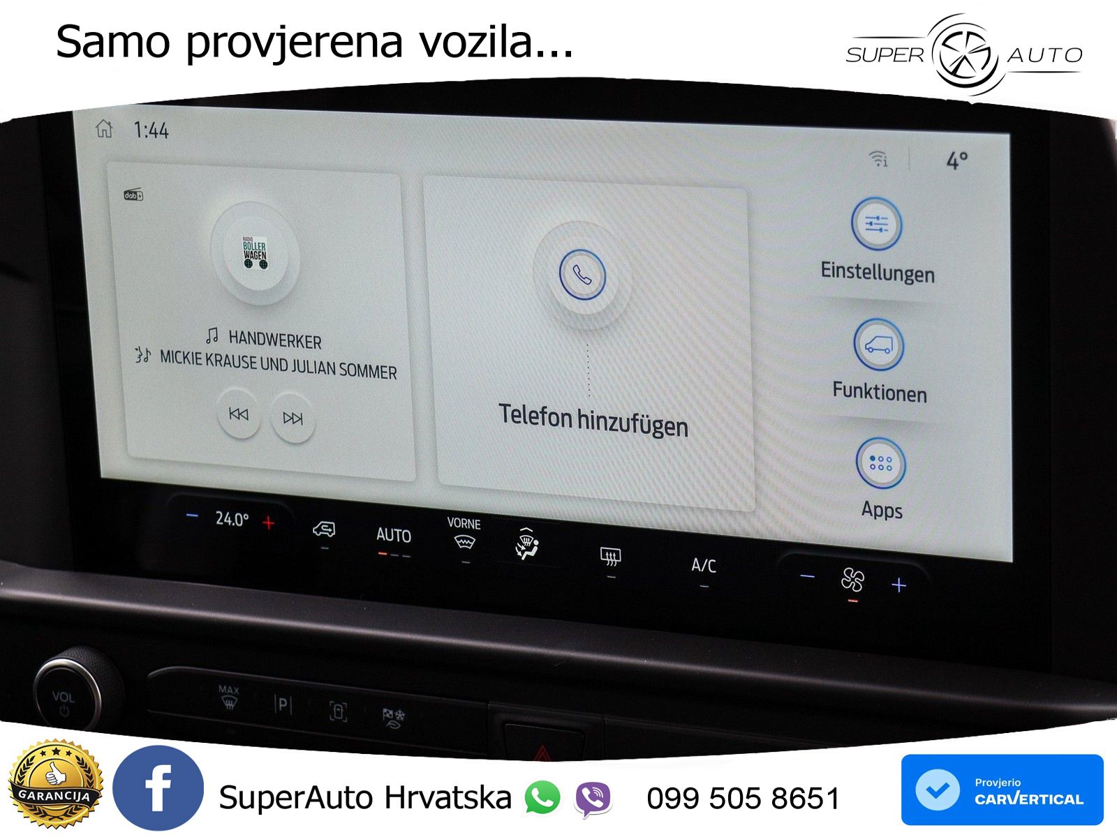Ford Transit Custom Kombi Trend 320L1 9-Sitzer Klima 150 KS