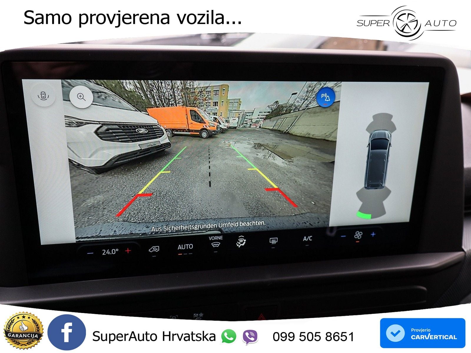Ford Transit Custom Kombi Trend 320L1 9-Sitzer Klima 150 KS