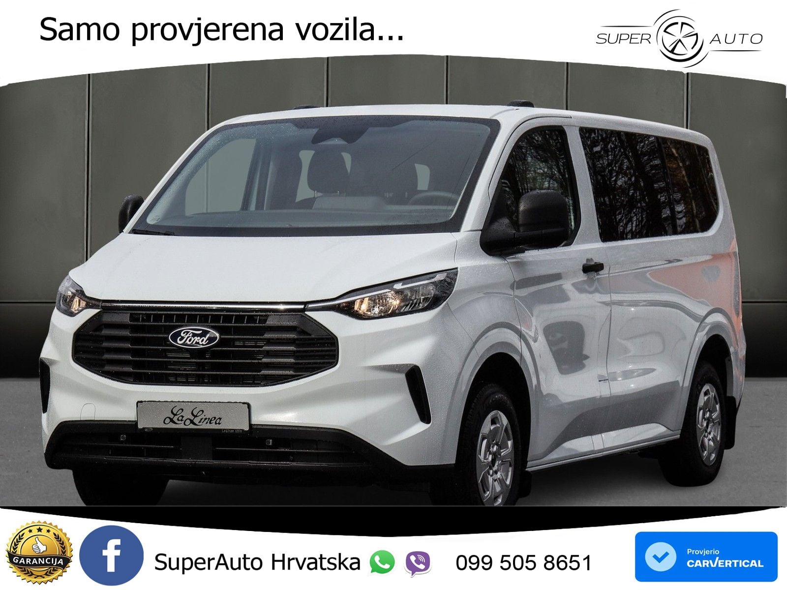Ford Transit Custom Kombi Trend 320L1 9-Sitzer Klima 150 KS