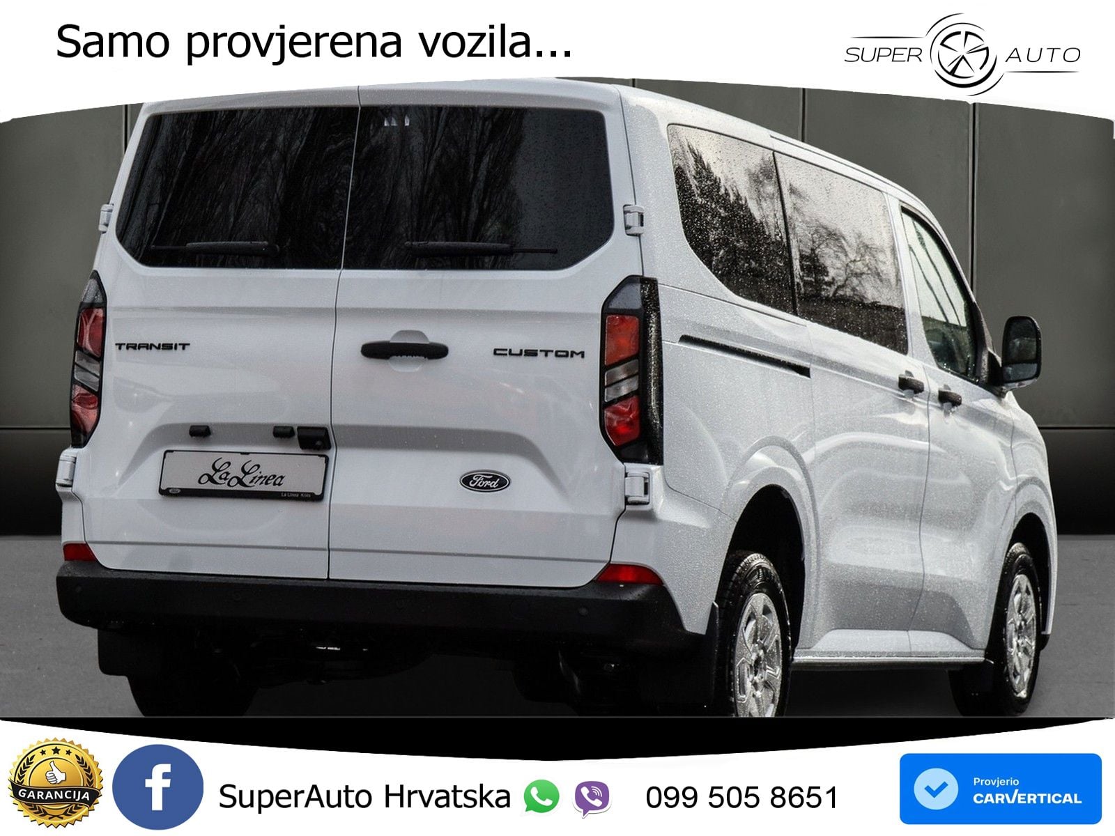 Ford Transit Custom Kombi Trend 320L1 9-Sitzer Klima 150 KS