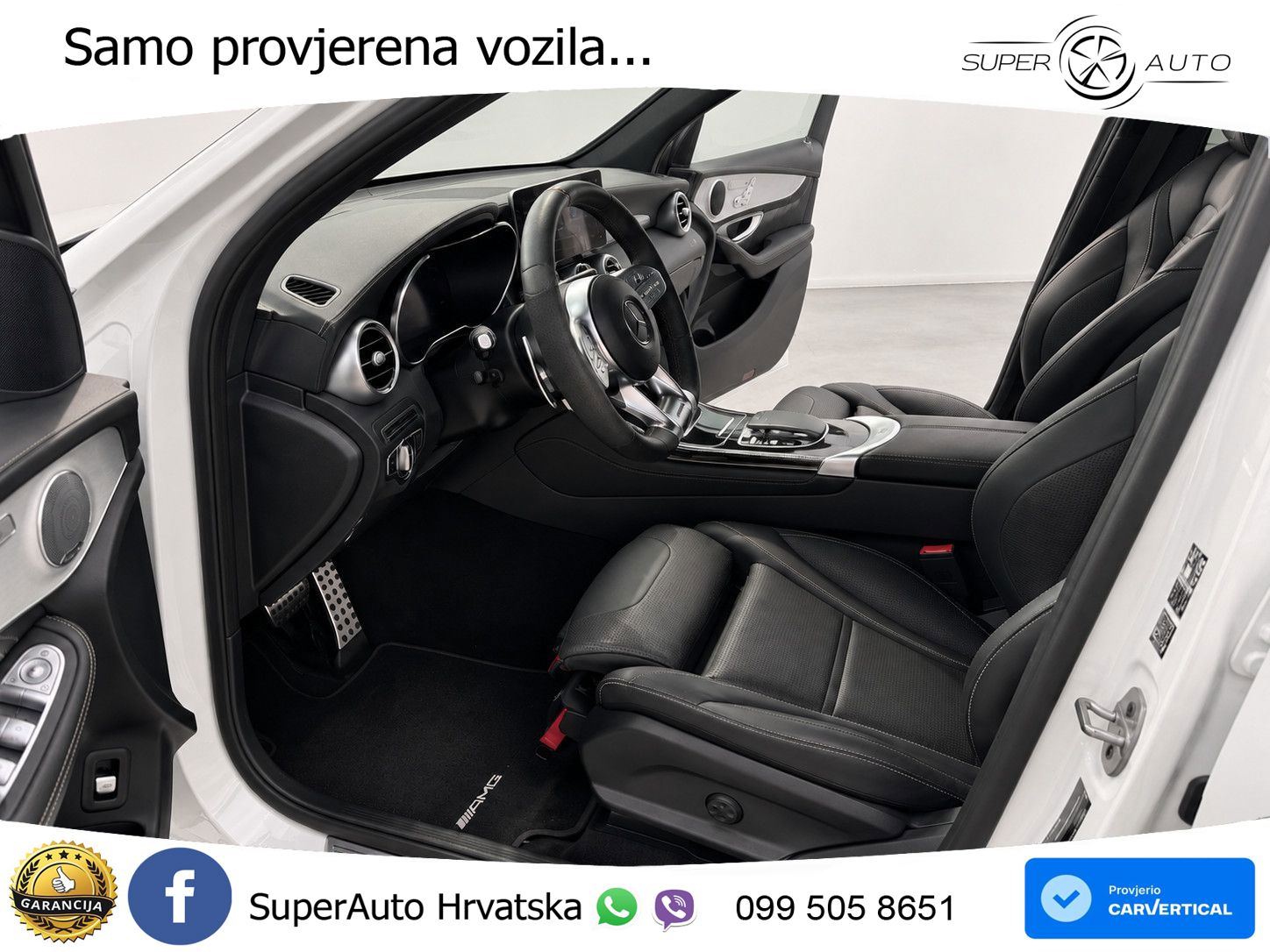 Mercedes AMG GLC 63 S V8 (510 KS) 4MATIC+ MCT LED+GR SJED+ACC