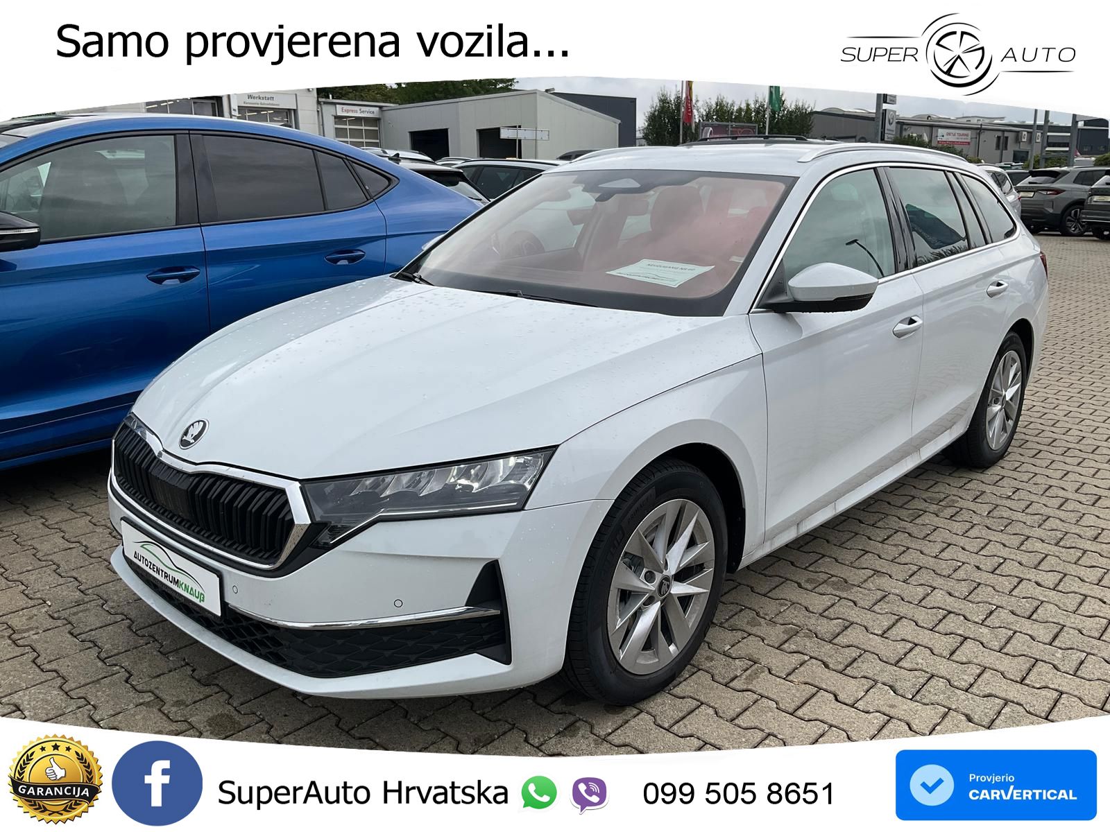 Škoda Octavia Combi 2.0 TDI (150 KS) DSG Selection LED+GR SJED+ACC