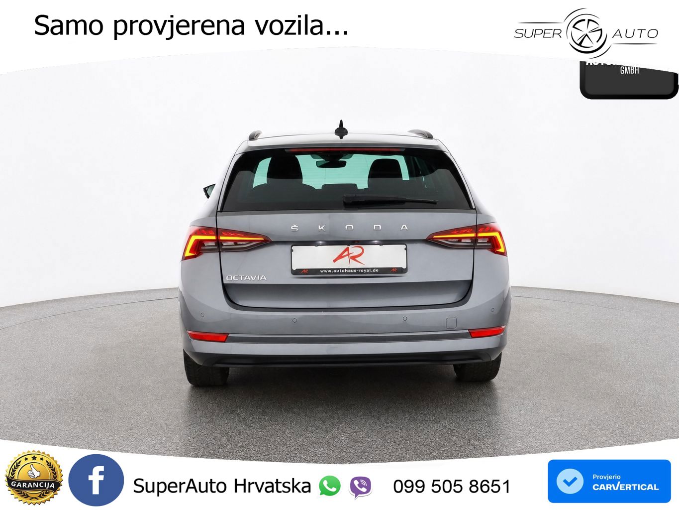 Škoda Octavia Combi 2.0 TDI (150 KS) DSG LED+GR SJED+ACC