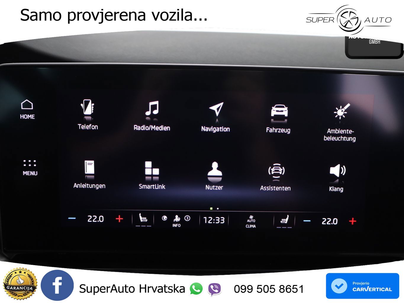 Škoda Octavia Combi 2.0 TDI (150 KS) DSG LED+GR SJED+ACC
