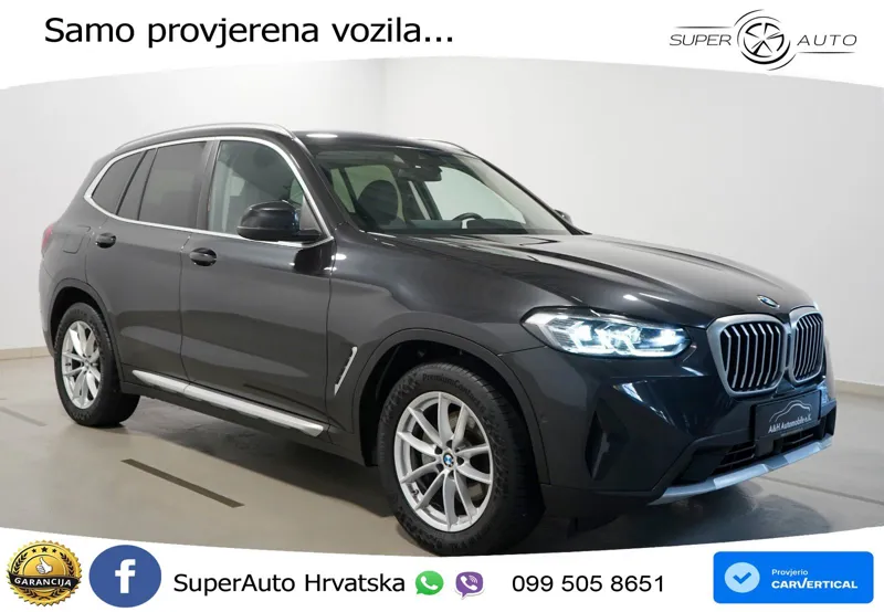 BMW X3 20d xDrive Steptronic LED+GR SJED+ACC
